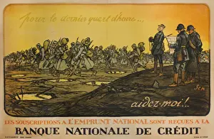 French poster, War Bonds, WW1