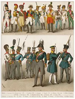 French and Prussian soldiers