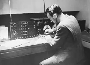 French radio operator training WWII