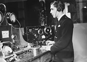 French radio operator training WWII