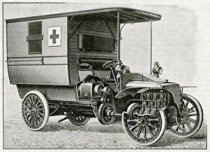 Ambulances Gallery: French radiographic van 1904