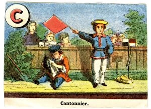 Images Dated 10th August 2017: French Railway Alphabet - C