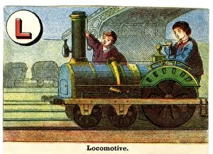 Images Dated 10th August 2017: French Railway Alphabet - L