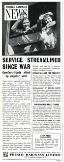 Continent Gallery: French Railway News - Service Streamlined since War