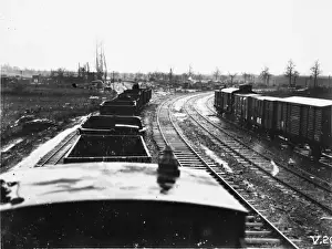 Bapaume Prints: French railway WWI