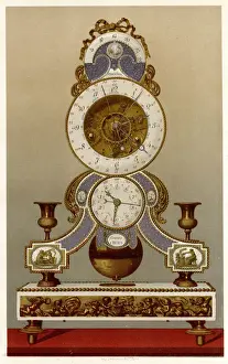 Dial Prints: French Revol. Clock 1790