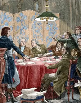 1793 Prints: French Revolution (1789-1799). the Committee of Public Safe