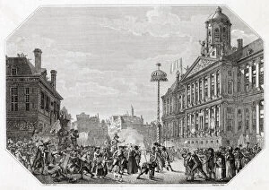 Images Dated 28th January 2021: The French Revolutionary Army enters Amsterdam Date: 19 June 1795