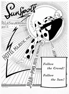 Images Dated 17th April 2012: French Riviera advertisement 1931