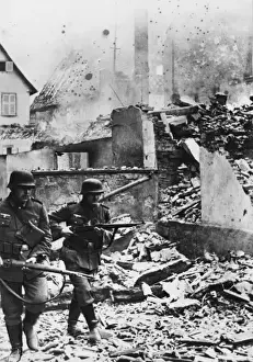 French ruins WWII