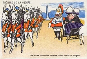 French satirical cartoon - criticism of Second Boer War