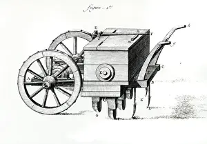 Duhamel Prints: French Seed Drill