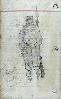 A French sentry