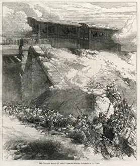The French siege of Paris