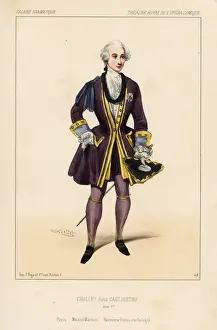 Lopera Prints: French singer Jean-Baptiste Chollet in