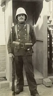 Tientsin Prints: French soldier in China