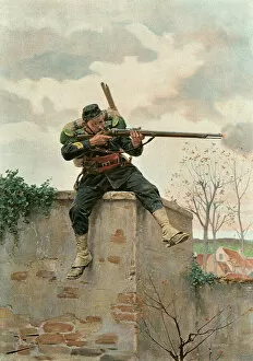 Sights Collection: French Soldier Sniping