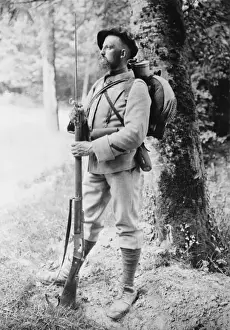 WWI Soldier Prints: French soldier WWI