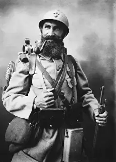 WWI Soldier Prints: French soldier WWI