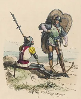1400 Prints: French Soldiers 1400