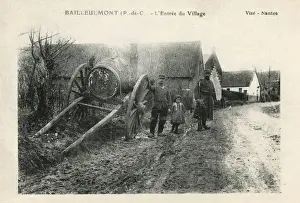 Departement Prints: French Soldiers at Bailleulmont, Northern France