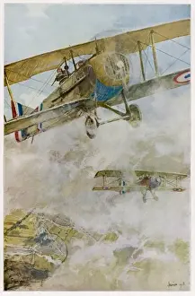 Spad Prints: French Spads on Patrol