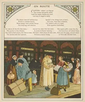 At a French Station