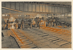 French Steel Works/1930