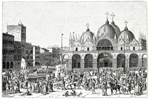 Removing Gallery: The French, after their successful campaign in Italy, loot Venice