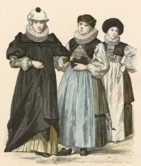 Ruffs Prints: French & Swiss Women