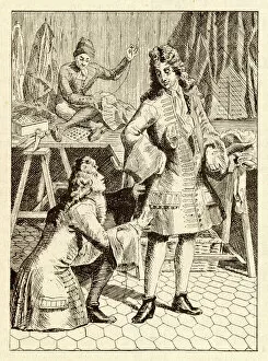 French Man Collection: French Tailors C18Th