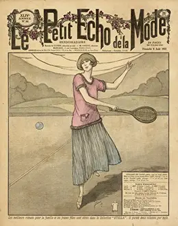French Tennis Girl