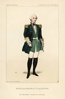 Eugene Gallery: French tenor Toussaint Mocker as the Chevalier
