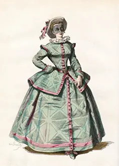1636 Prints: French Theatre / La Dupre