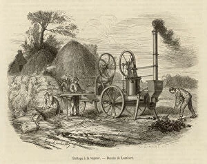 Renaud Collection: French Thresher 1859
