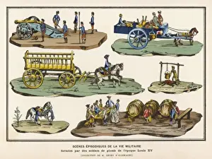 French Toy Lead Soldiers
