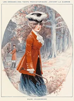 French Trad Lady Hunter