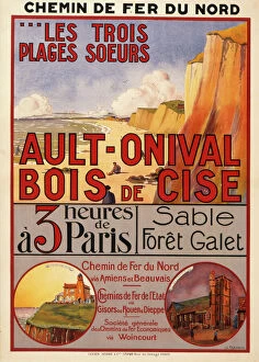 Resorts Collection: French travel poster