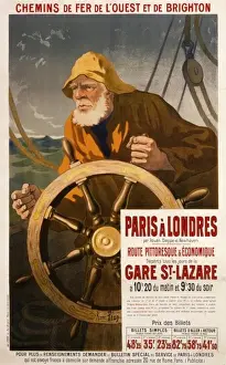 French travel poster