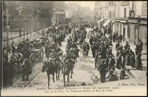 Beaten Prints: French Troops Retreat