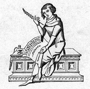 Images Dated 22nd February 2011: French trouveur - 14th century musician