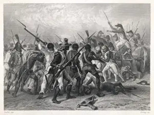 Patriots Prints: French Vs Haitians