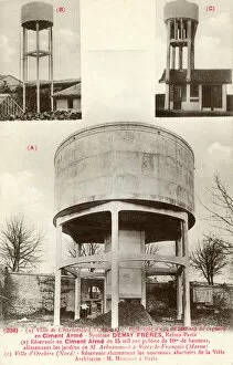 Technique Collection: French Water Towers - Built in Reinforced Concrete