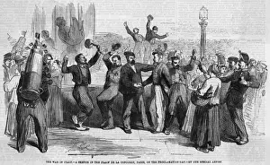French Men Prints: French Welcome War