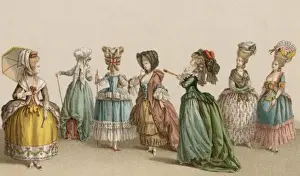 Lose Prints: French Women 1780