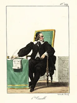 French writer Pierre Corneille, 1606-1684