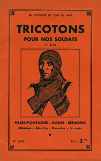 Tricot Prints: French WW1 knitting pattern