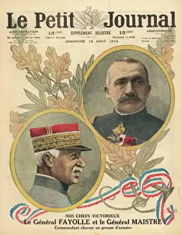 Generals Prints: French Wwi Generals