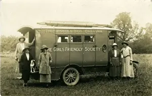 Toured Prints: Frenchay Girls Friendly Society Motor-Caravan the Princess M