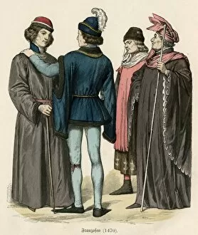 Frenchmen Collection: Frenchmen of 1470